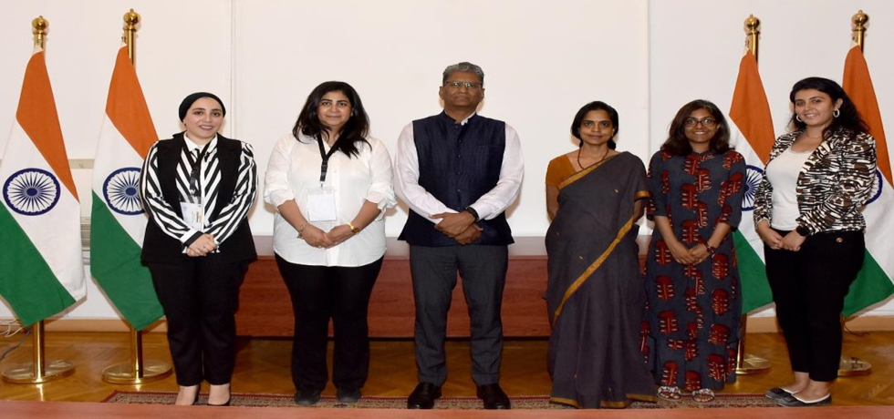 Embassy of India in Cairo hosted senior journalists from Egypt for an experience sharing session following their india visit to MEA India